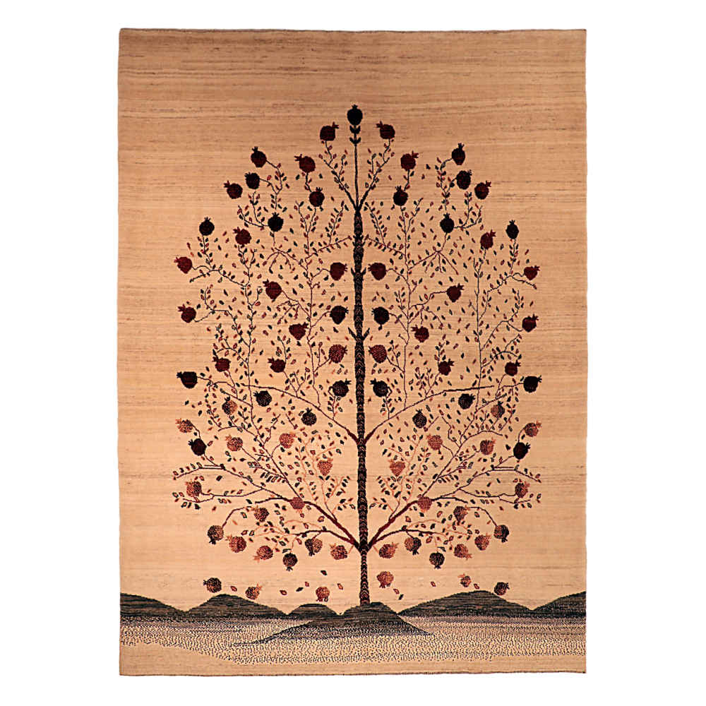 Main image of 正宗波斯加贝手工羊毛地毯 生命之树