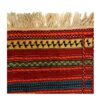Thumbnail 2: 正宗波斯羊毛克里姆地毯 手工编织于霍拉桑 条纹红色