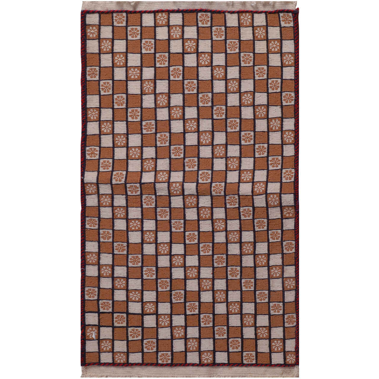 Main image of 正宗波斯羊毛克里姆地毯 手工编织于西尔詹 几何图案