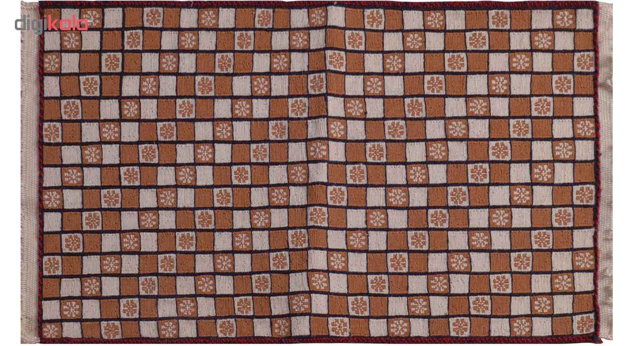 正宗波斯羊毛克里姆地毯 手工编织于西尔詹 几何图案