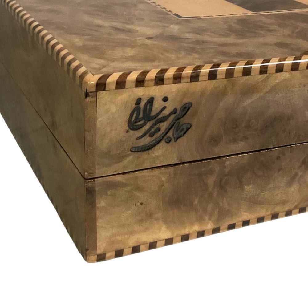 西洋双陆棋与国际象棋棋盘——核桃木 Mina 手工制作