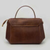 Thumbnail 4: 棕色皮革 Bauletto 手提包，单手柄 & 长肩带