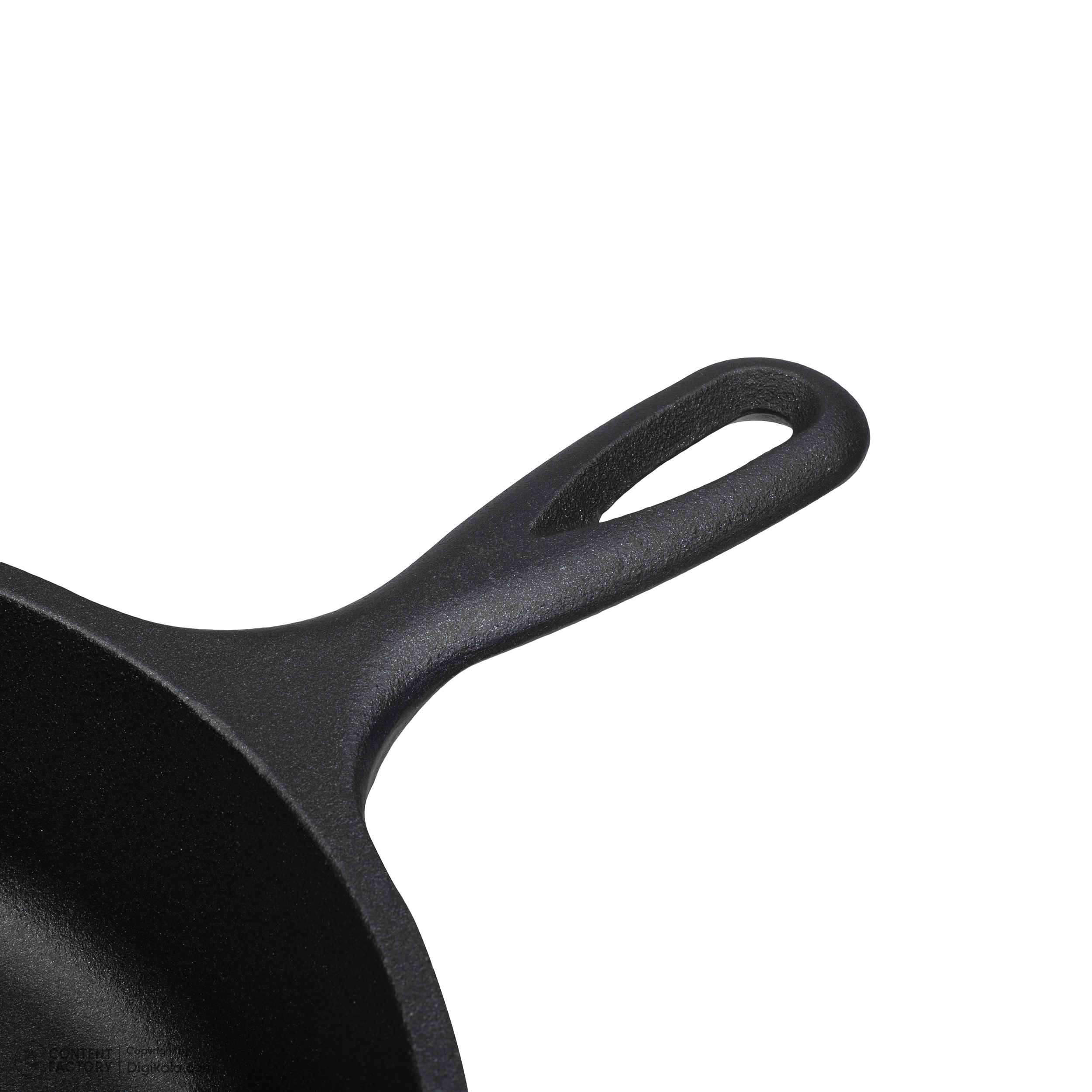 圆形铸铁平底锅 – 露营用,26 厘米