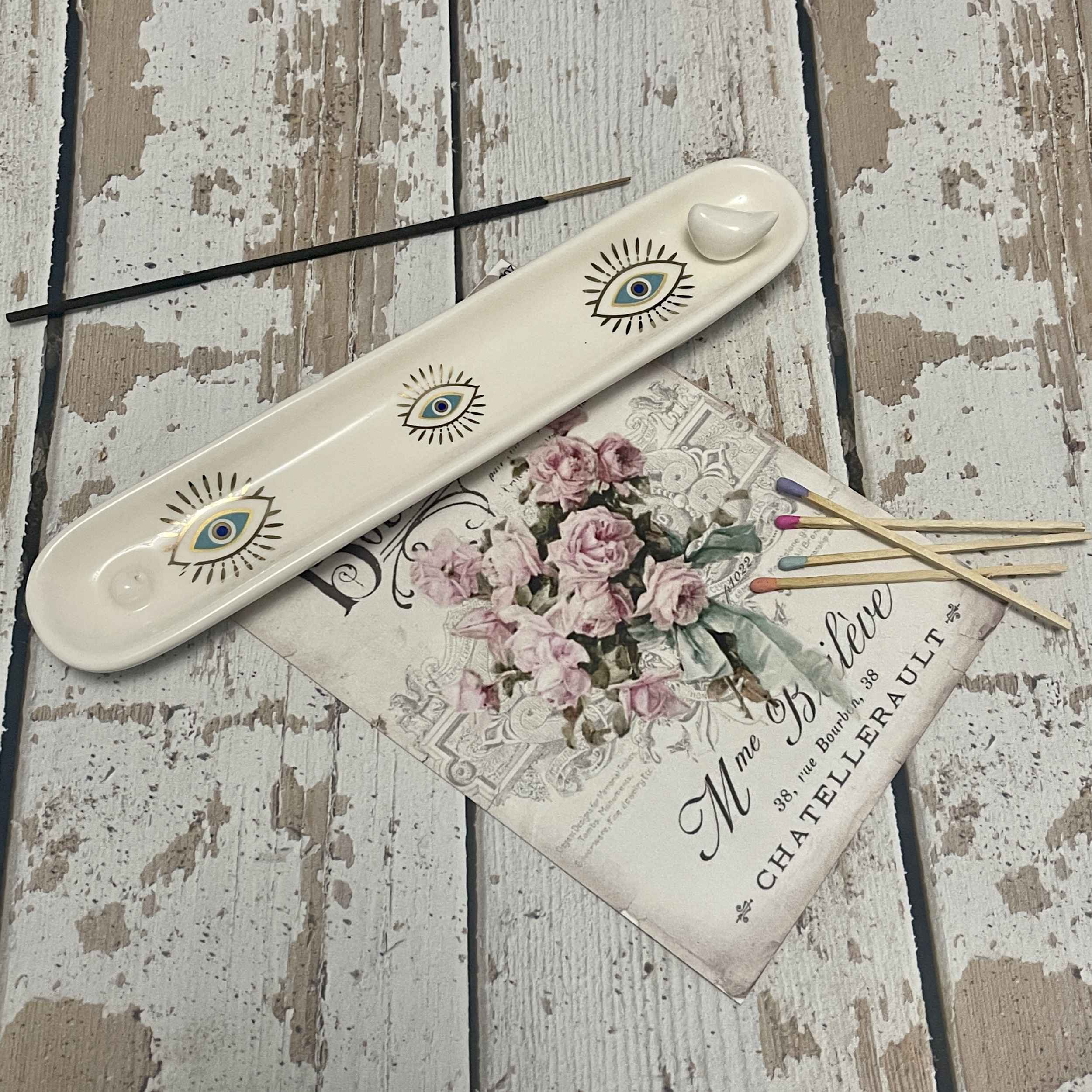 手工陶瓷香炉——邪眼设计