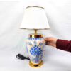 Thumbnail 4: 手工陶瓷花瓶台灯——布罩，东方主题