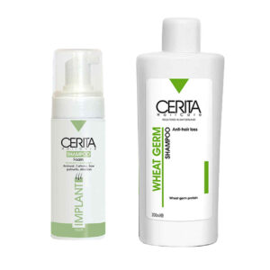 Cerita 植发护理泡沫 & 小麦胚芽洗发水套装 – 高效防脱发护理