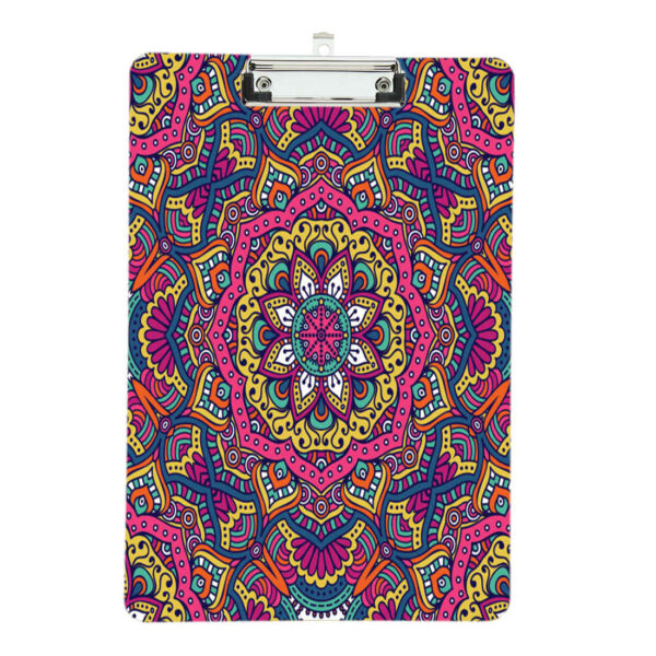 传统印花夹板 – A4 尺寸，适合文件