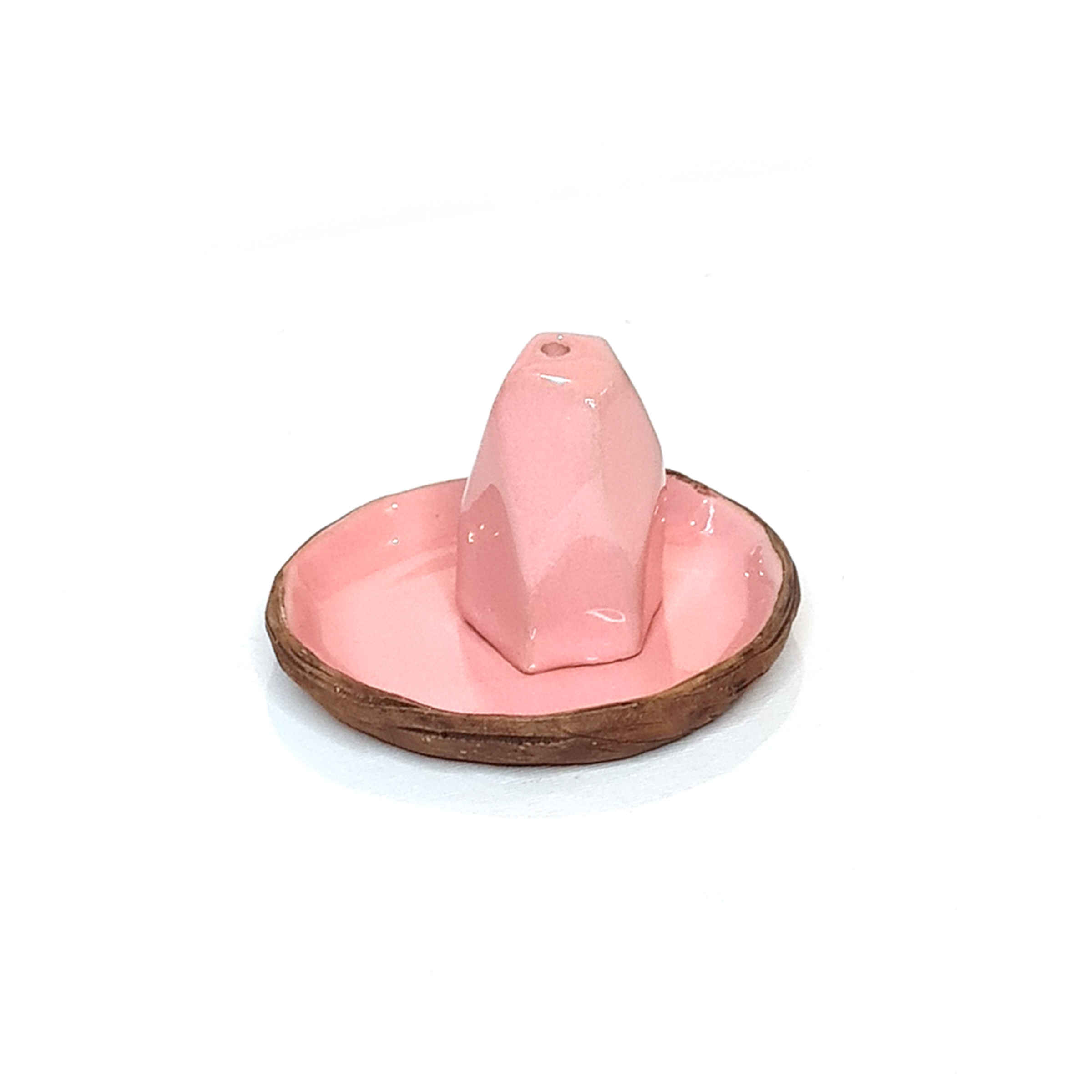 手工陶器香炉——丁香石造型