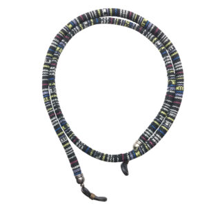 眼镜挂绳 – 黑色条纹设计