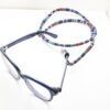 Thumbnail 2: 眼镜挂绳 – 蓝色条纹传统设计