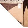 Thumbnail 3: 波斯加贝手工羊毛地毯 手工编织于法尔斯 几何棕色
