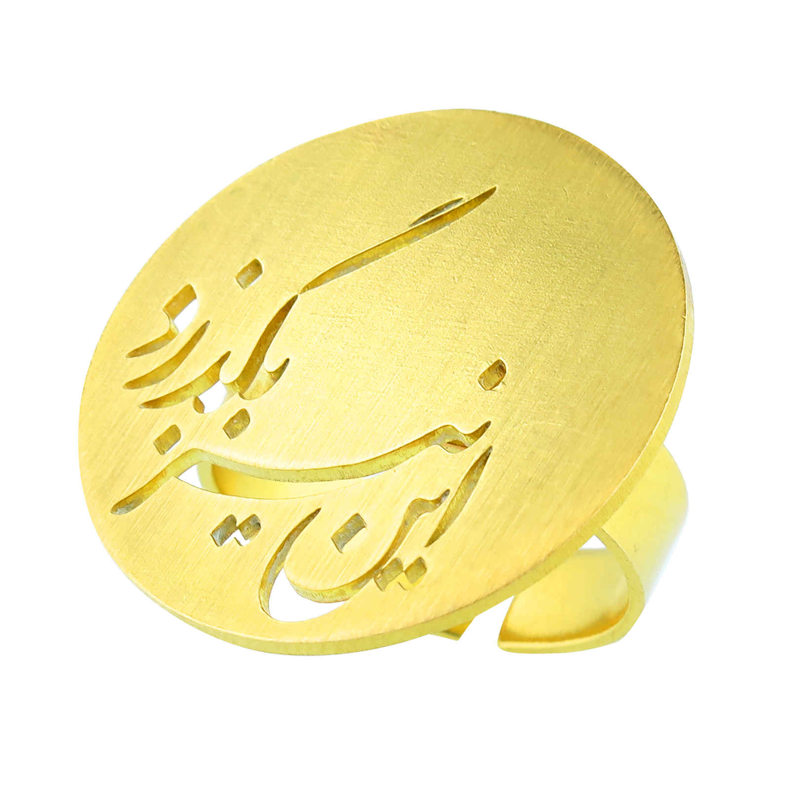 Main image of 女士波斯黄铜戒指——Hich款