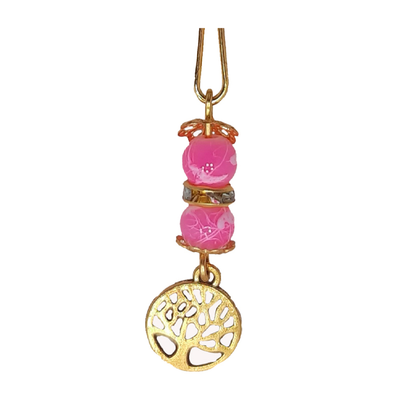 防挂头巾U型夹 – 树形设计(4件装)