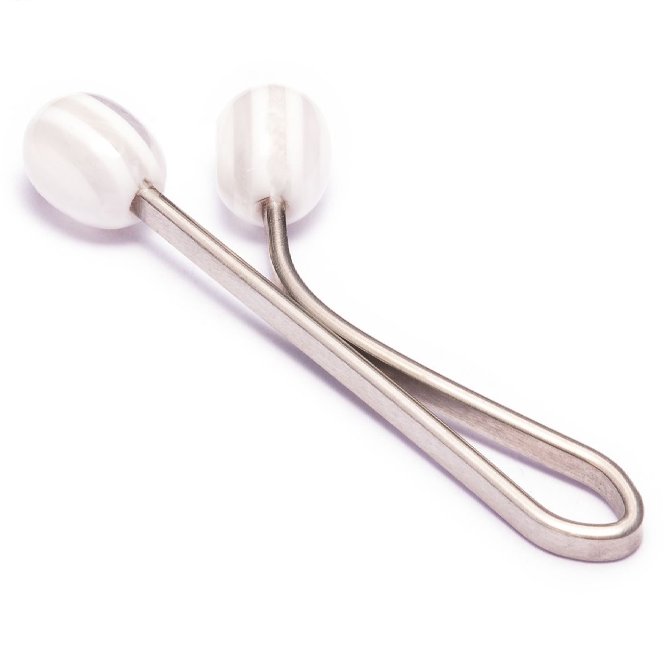 防挂头巾U型夹 – 仿珍珠款(5件装)