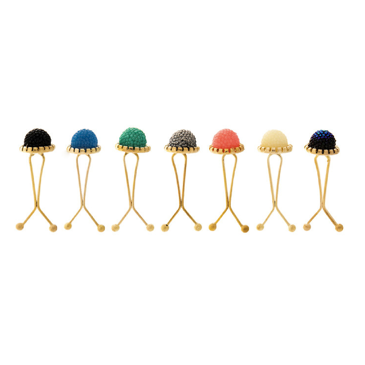 Main image of 穆斯林女性用头巾U型夹套装 – 花朵设计（7件装）