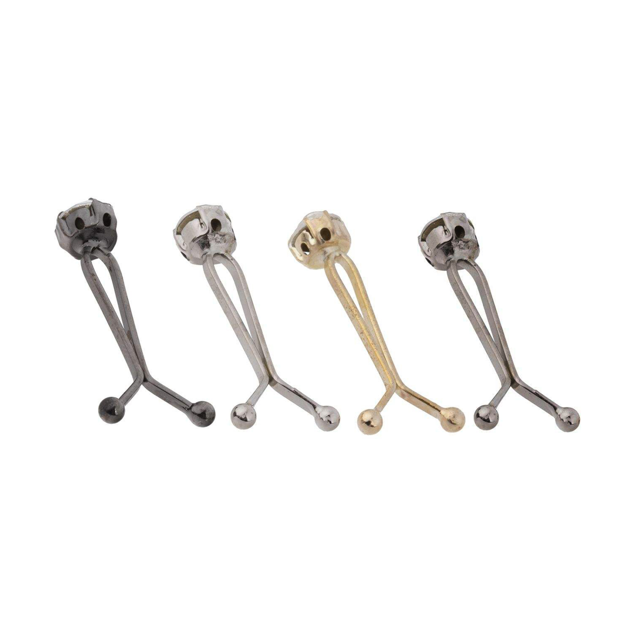 防挂头巾U型夹（4件装）