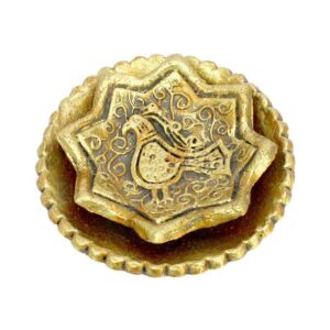 手工黄金陶器香炉——鸟造型