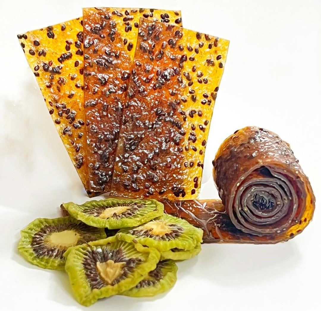 Main image of 自制猕猴桃波斯传统酸果脯卷 – 800克