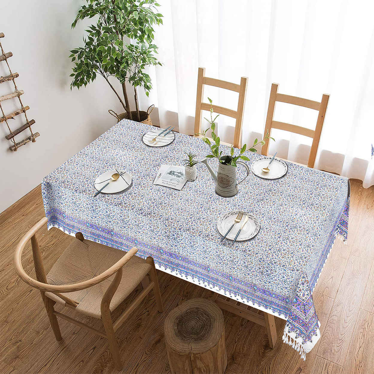 伊朗桌布：伊斯法罕传统 Kalamkari 木版印刷 Artemis