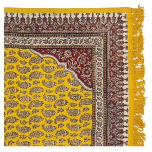 伊朗桌布：伊斯法罕传统 Kalamkari 木版印刷 Artemis I