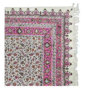 伊朗桌布：伊斯法罕传统 Kalamkari 木版印刷 Artemis II