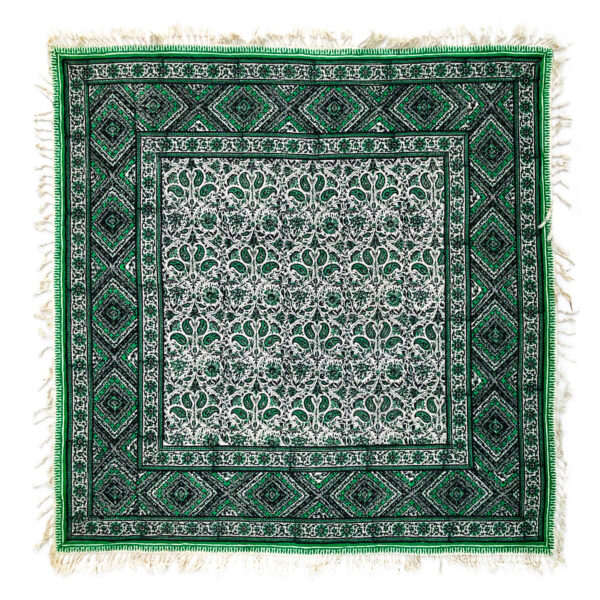 伊朗餐桌布：伊斯法罕传统卡拉姆卡里木刻印 Saghar