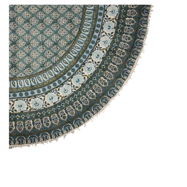 伊朗桌布：伊斯法罕传统卡拉姆卡里印花，塔班款