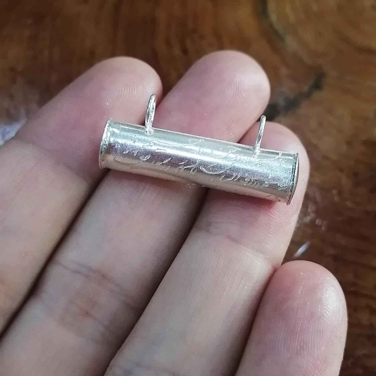 伊斯兰银吊坠——装饰伊玛目贾瓦德护符，适合什叶派穆斯林