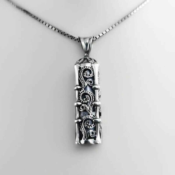 伊斯兰银吊坠——伊玛目贾瓦德护符 穆斯林珠宝