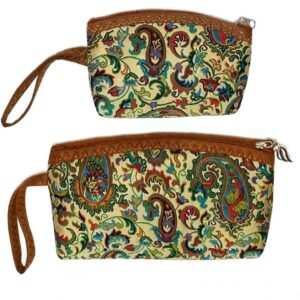 波斯化妆包，佩斯利 Termeh 布艺，便携收纳化妆品