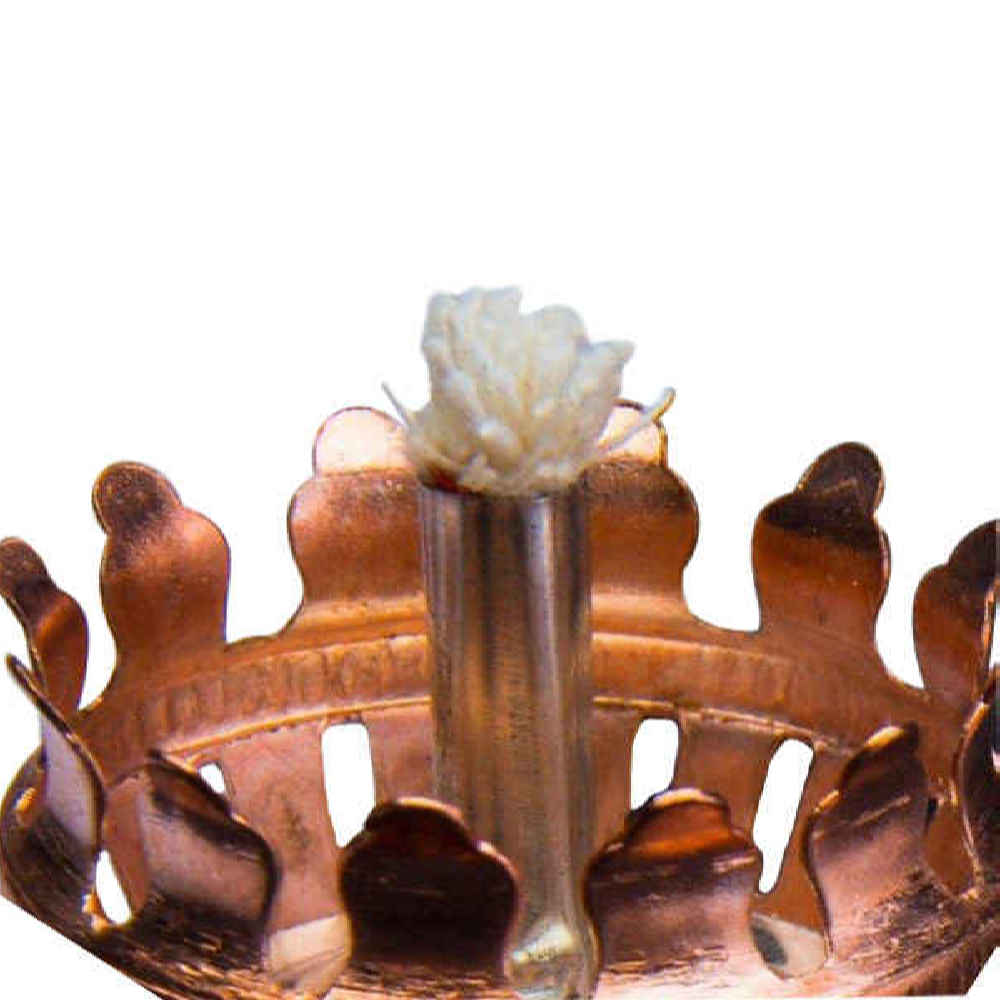 波斯煤油灯——铜底座，沙阿阿巴西设计