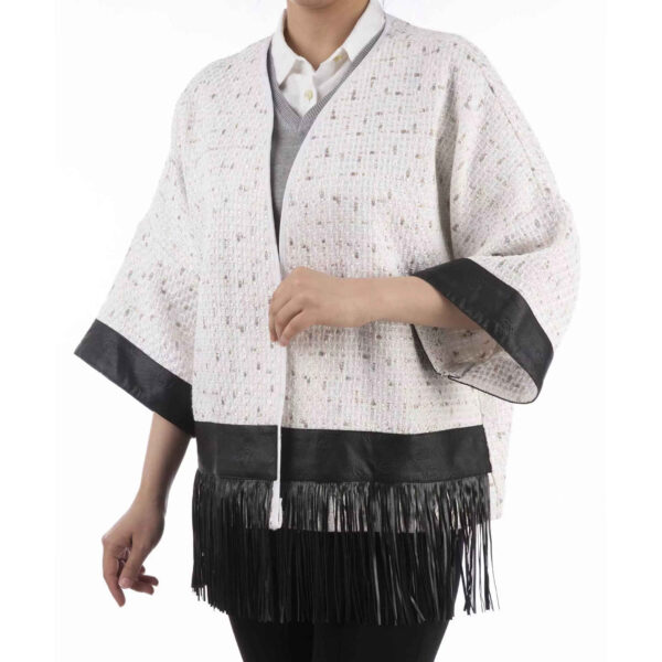 波斯女式绒纱布宽松大衣