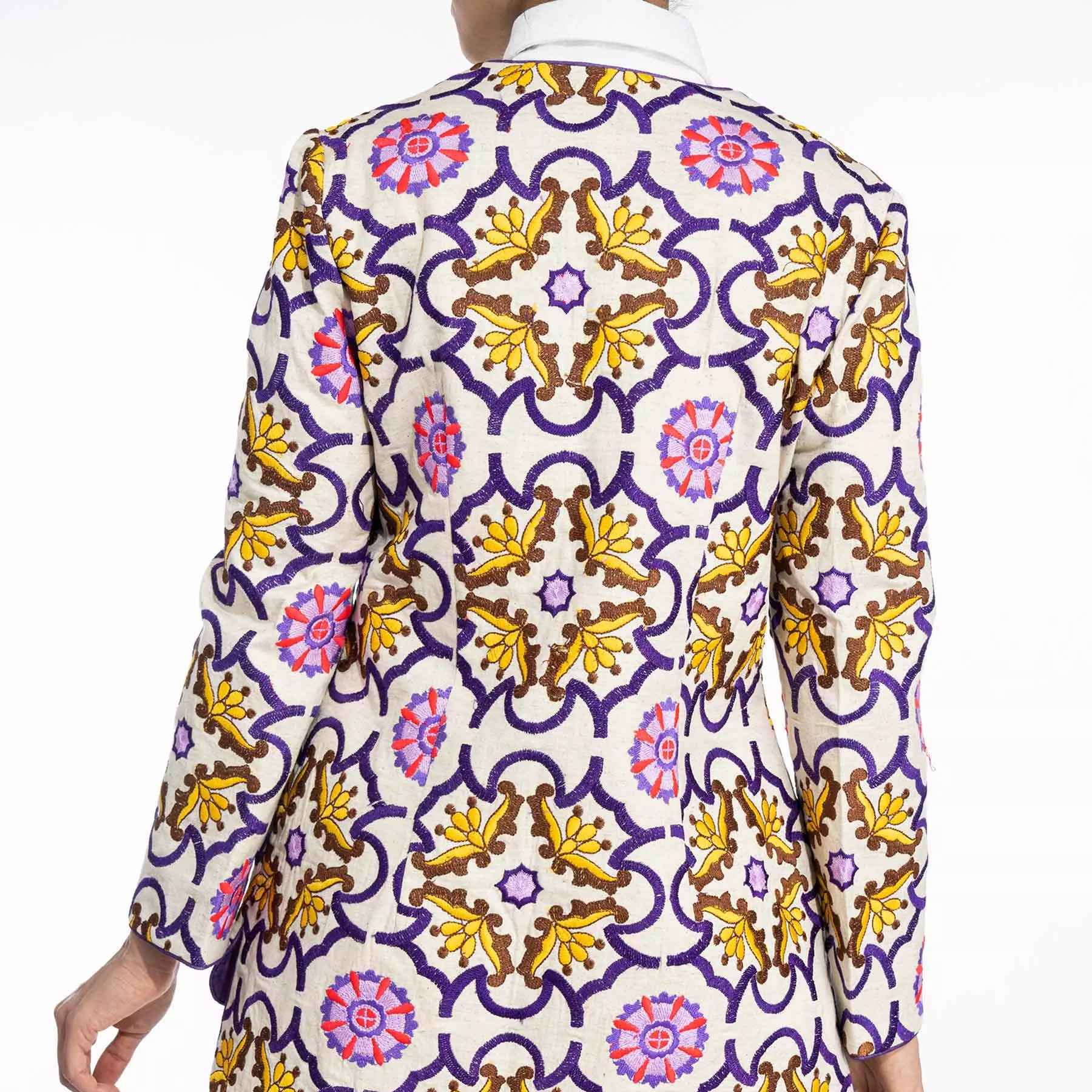 波斯女式传统风格棉质大衣