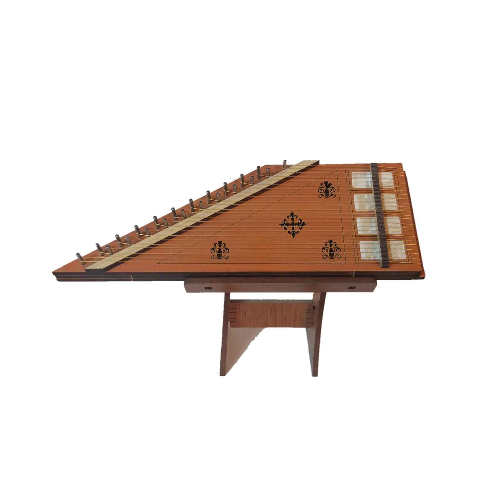 Main image of 模型套件：木制波斯坎农乐器复制品