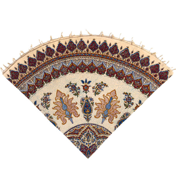 波斯桌布：伊斯法罕传统Kalamkari木版印刷 Taji