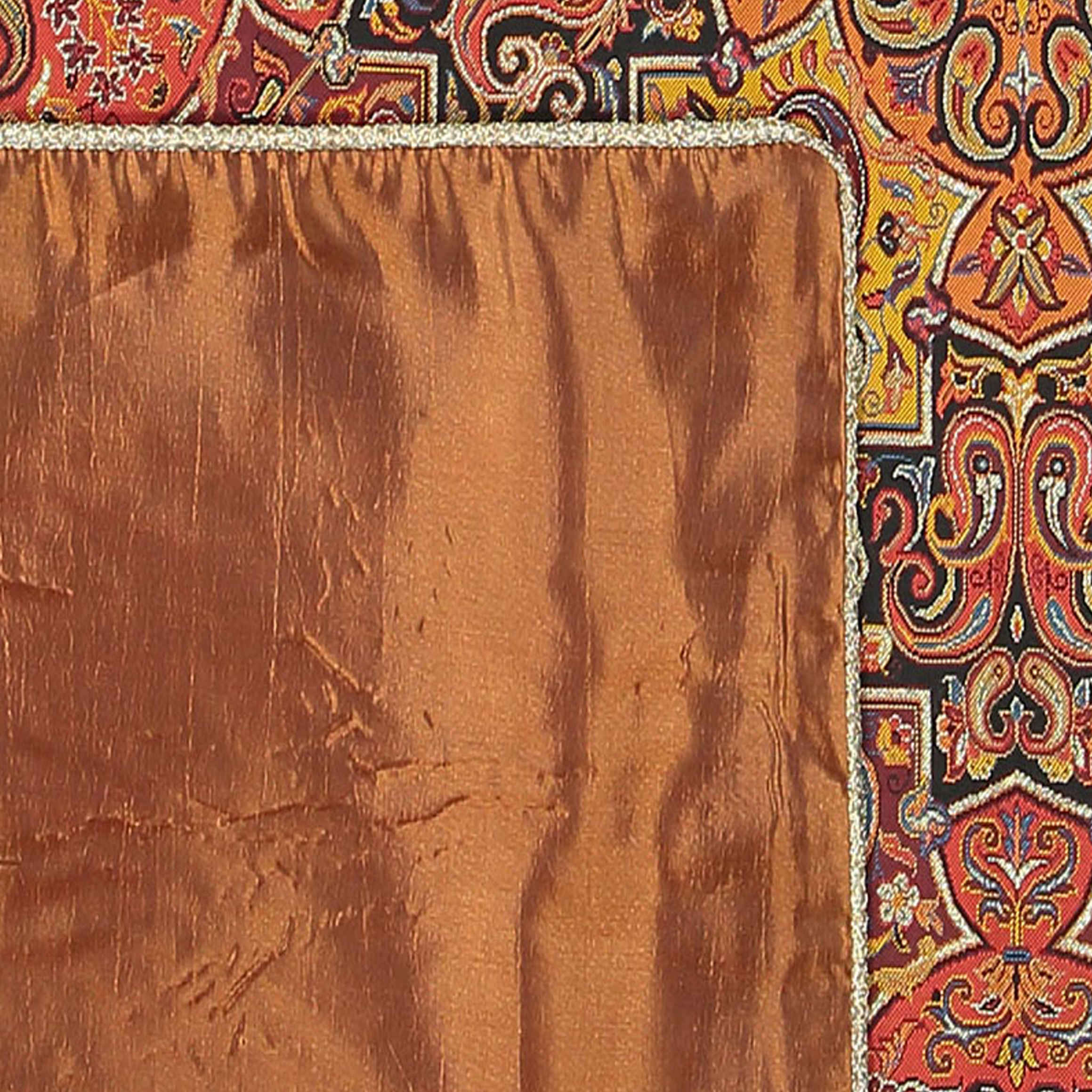 波斯 Termeh 桌布 – 奢华花卉图案，Crystal 款