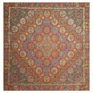 波斯 Termeh 豪华桌布 花卉纹 Sabalan 款