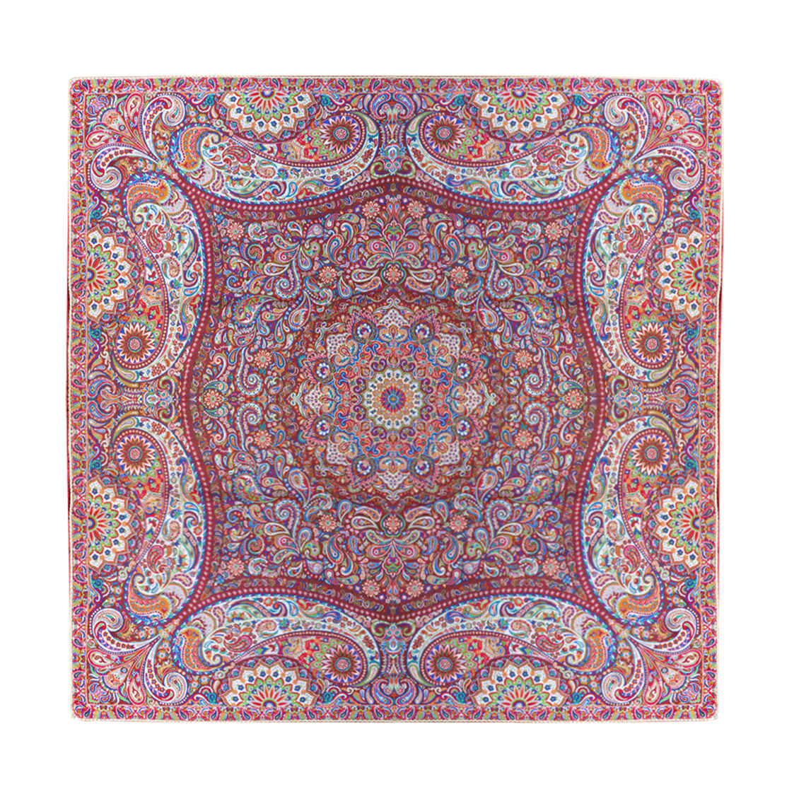 Main image of Termeh 桌布 – 豪华波斯佩斯利花纹，Shah Abbas 款