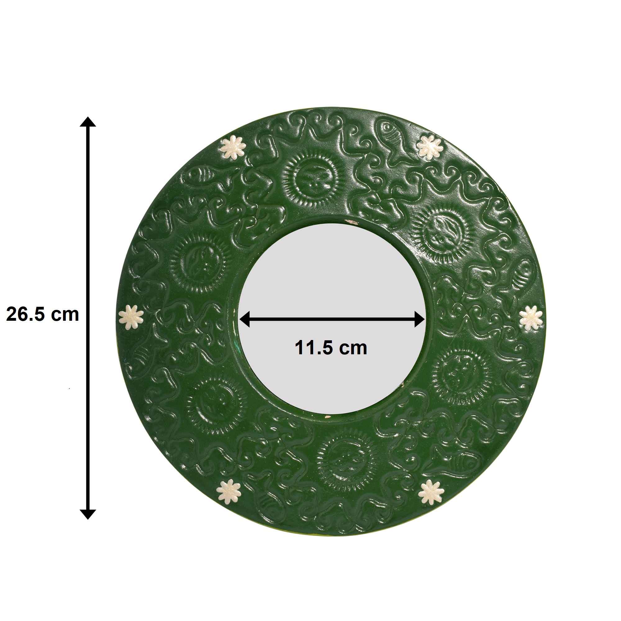 陶器哈夫特·辛套装——带镜子,适合诺鲁兹