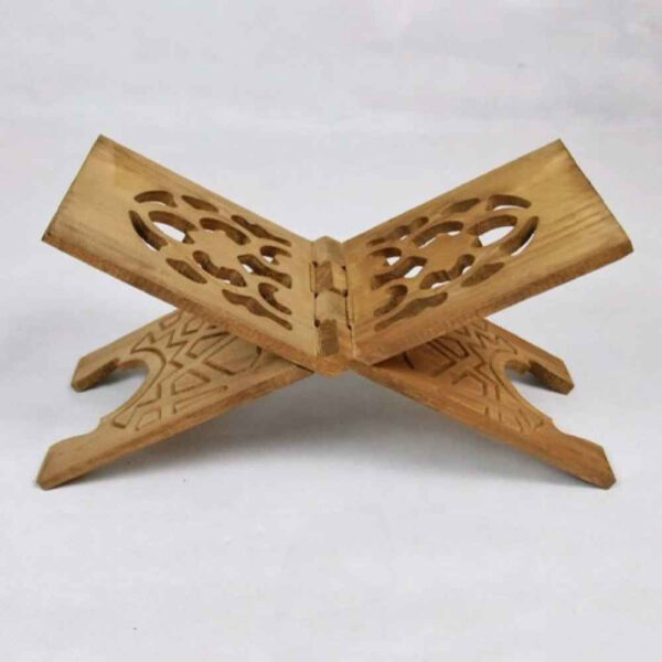 可折叠木制《古兰经》支架——优雅设计