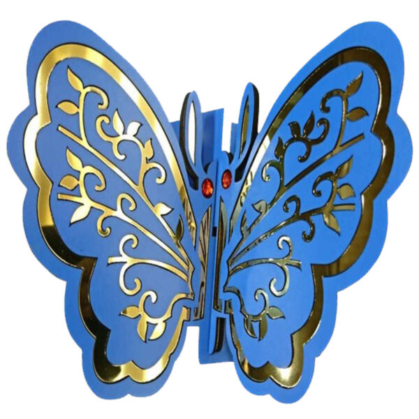 可折叠木制《古兰经》支架——蝴蝶图案