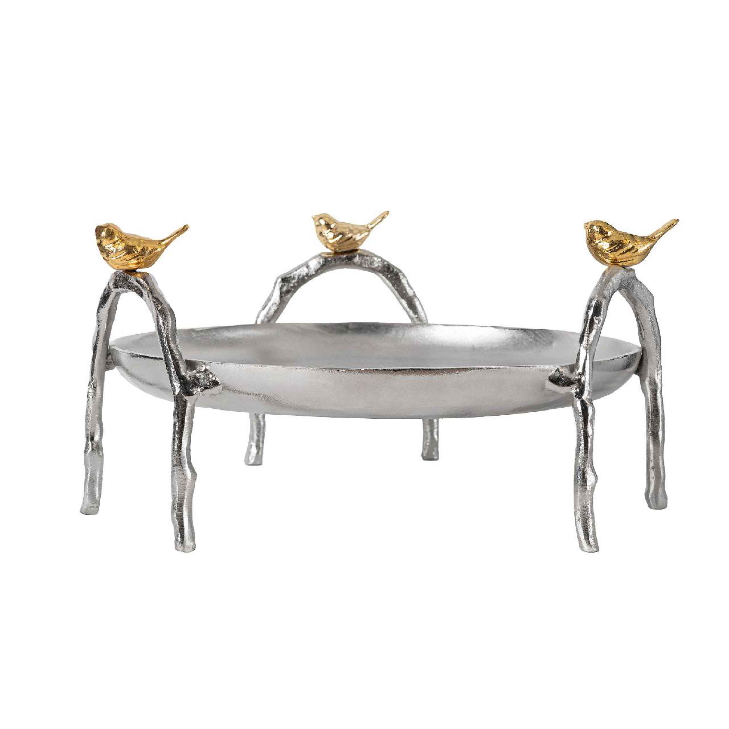 水果与甜点餐盘 – 鸟类设计