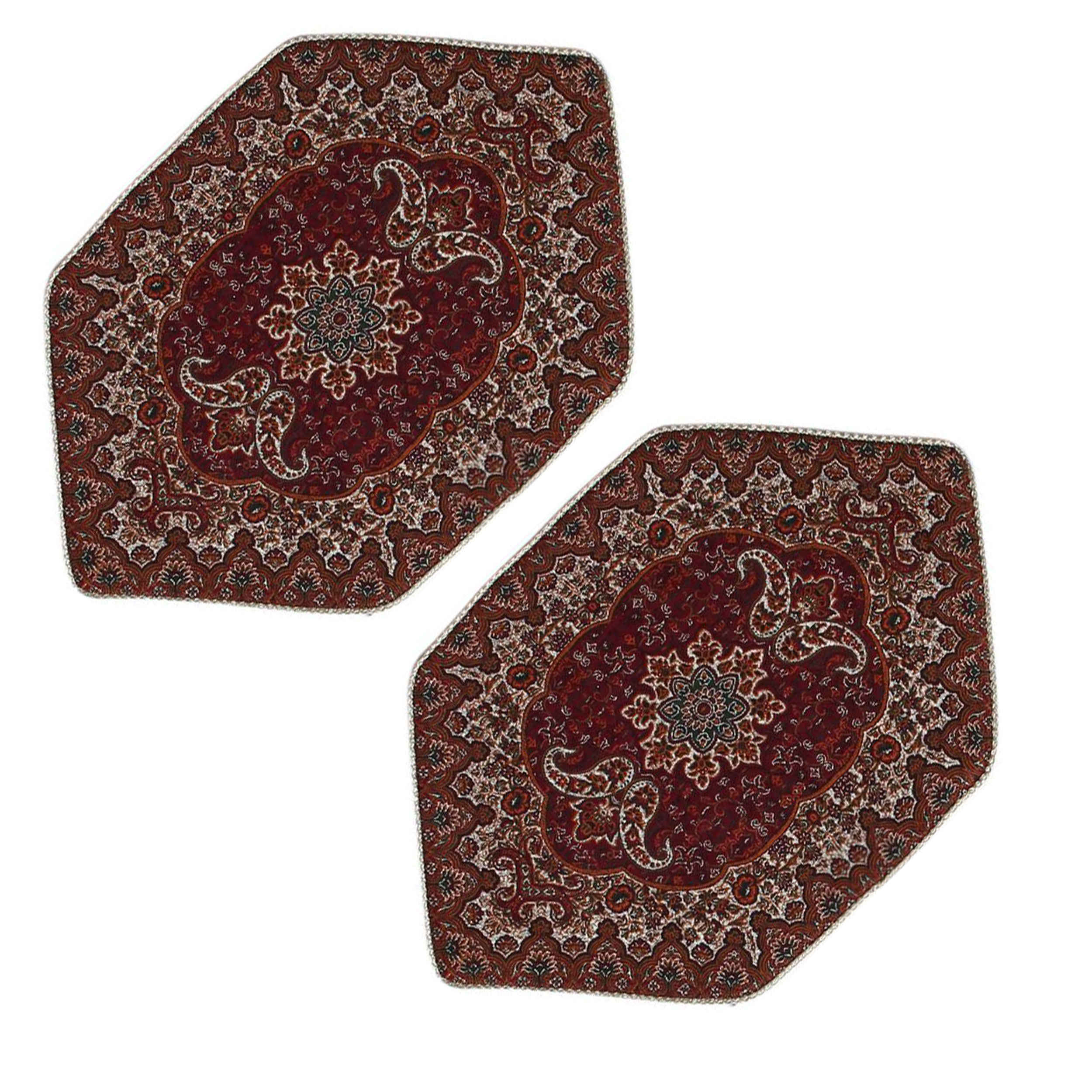 雅兹德 Termeh 桌布 3 件套 – 奢华花卉图案 Z3 款