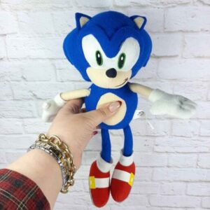 《刺猬索尼克毛绒玩具 — 35厘米毛绒人物》