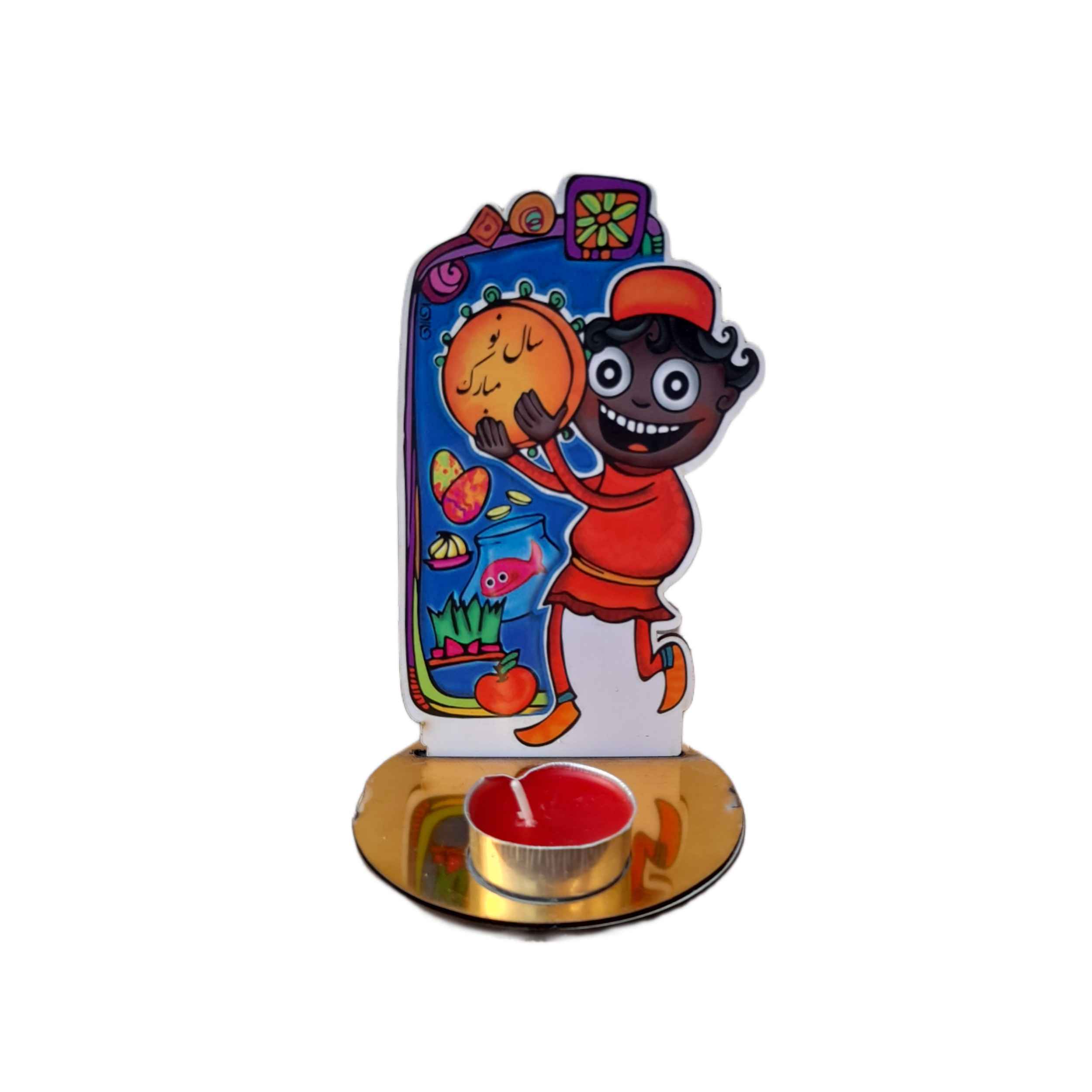 Main image of 桌面装饰——带小茶蜡灯，Hajji Firuz款