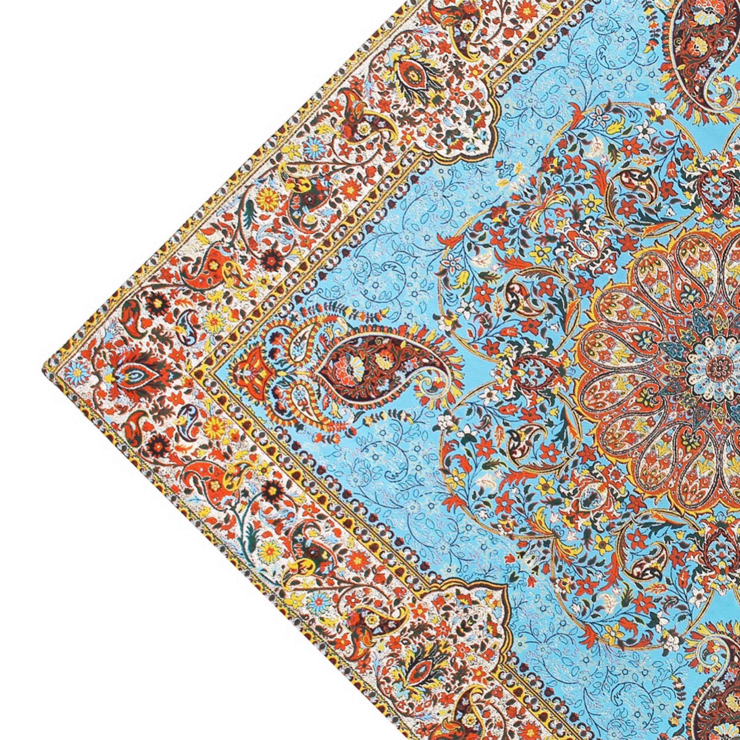 波斯特尔梅桌布 —— 华丽 Afshari 款,佩斯利纹样