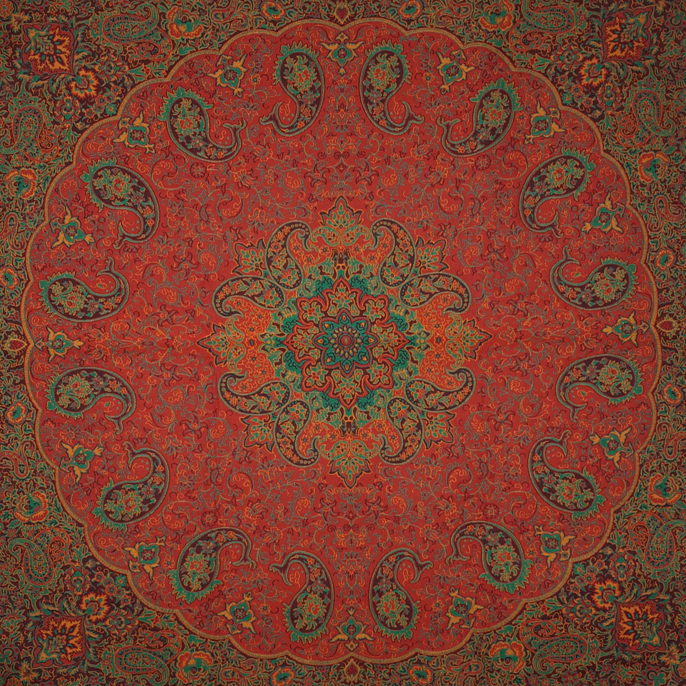 Termeh 桌布 —— 豪华波斯佩斯利图案 Nastaran 款