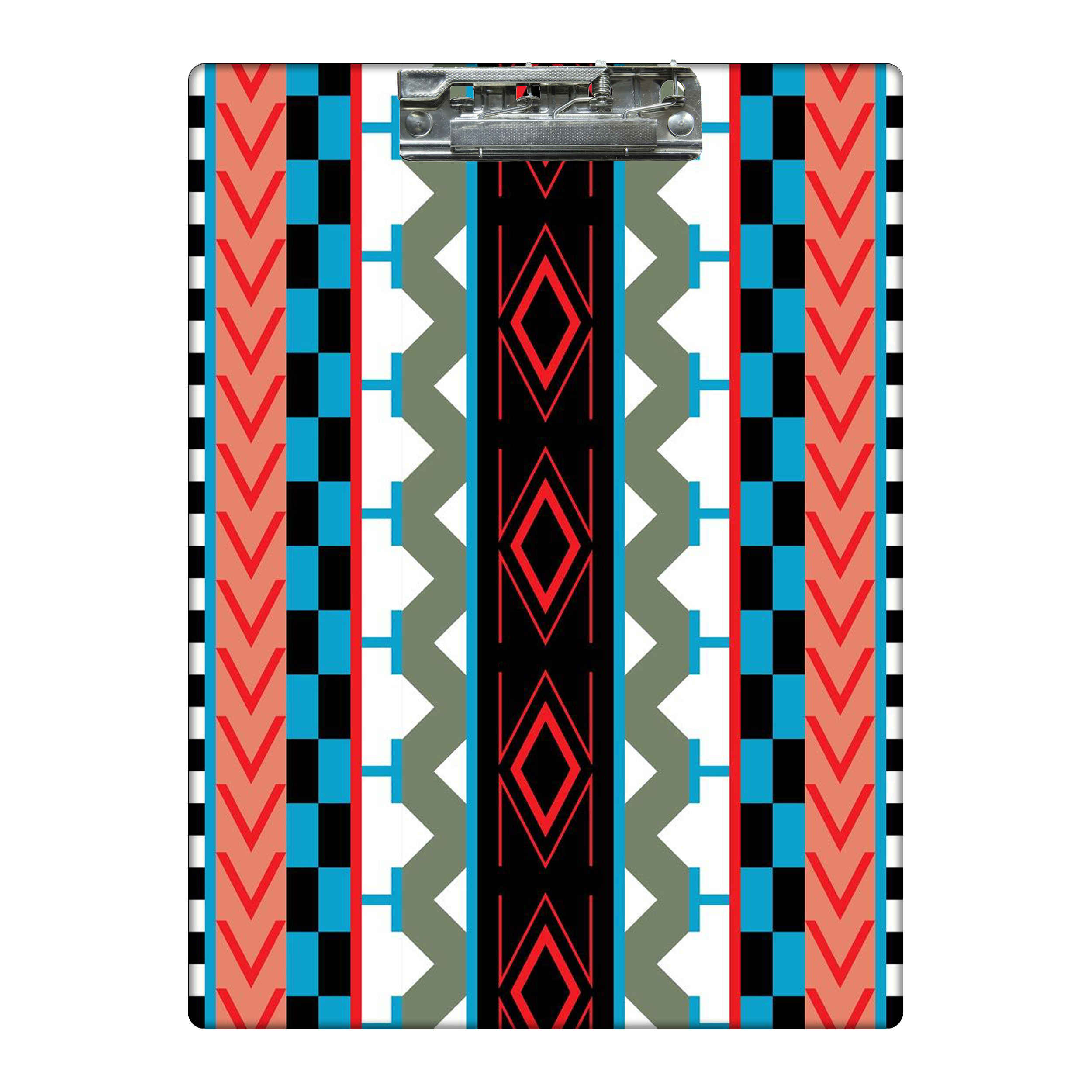 Main image of 传统印花木质夹板 – A4 尺寸，用于整理文件