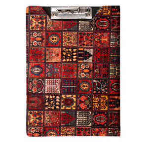 传统印花夹板 – 带口袋和布面封面