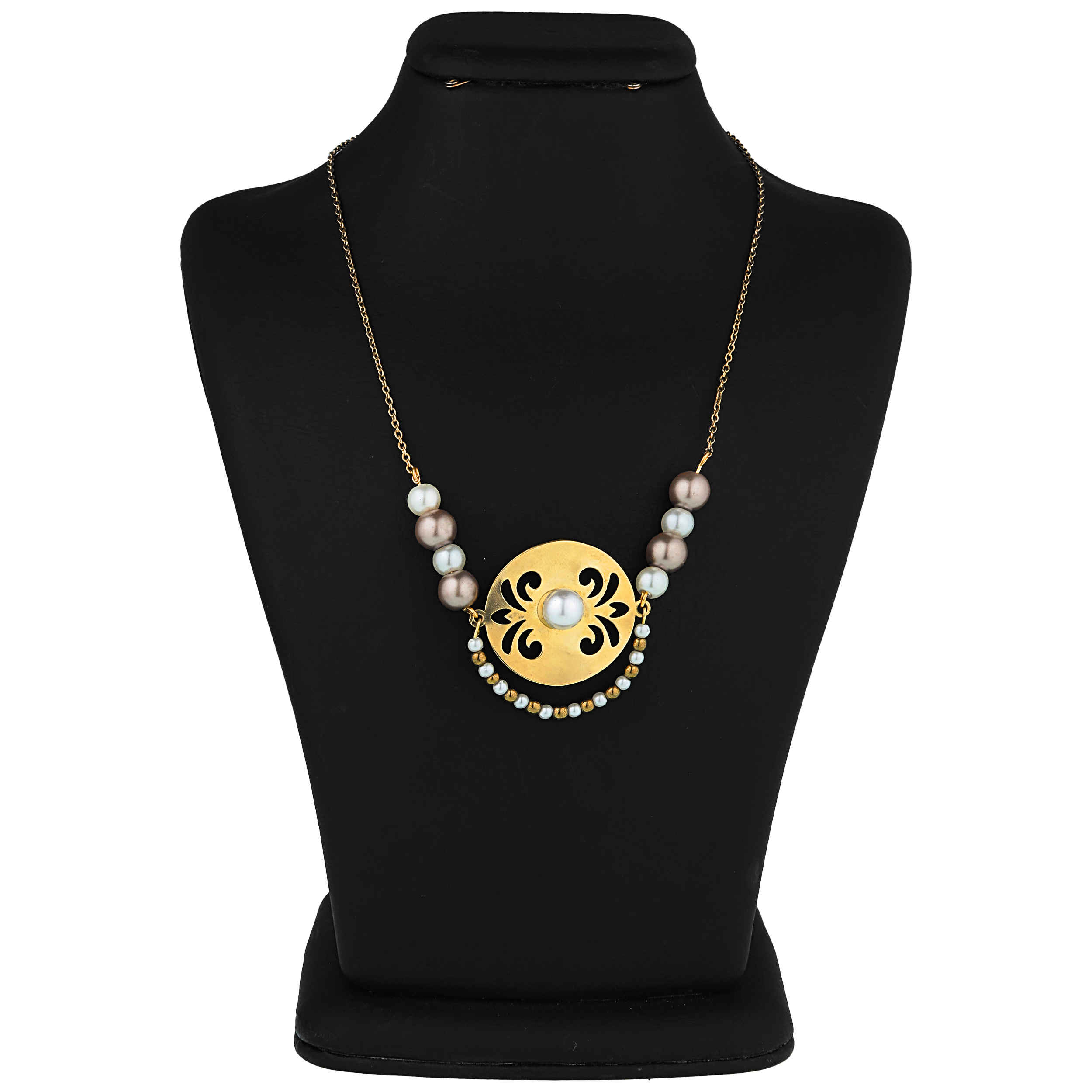 Main image of 女士黄铜项链——波斯传统主题，饰物款